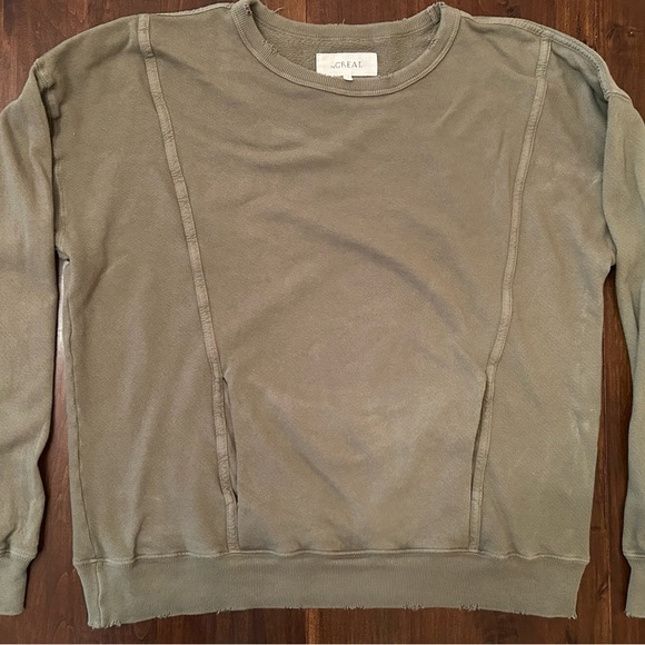 THE GREAT College Sweatshirt With Pockets - Picture 2 of 6